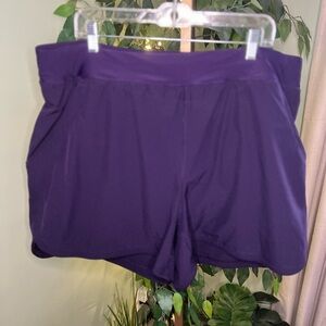 Lands' End Women's Swim Shorts - Purple